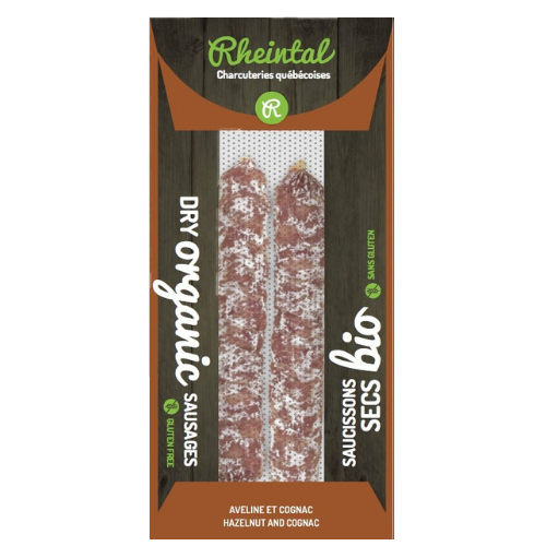 Étiquette - Dry sausage hazelnut and cognac